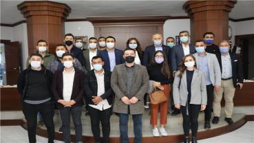 CHP Aydın Gençlik Kolları Atabay'ı ziyaret Etti